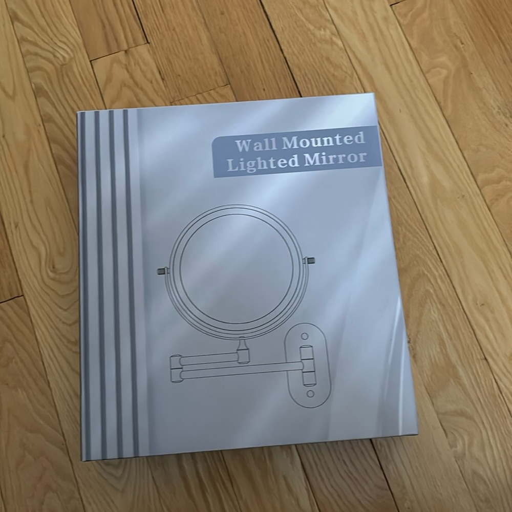 Wall Mounted Lighted Mirror